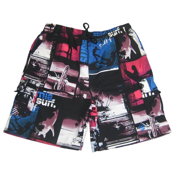 Espionage Grande taille  Short de bain avec motif 2XL-8XL