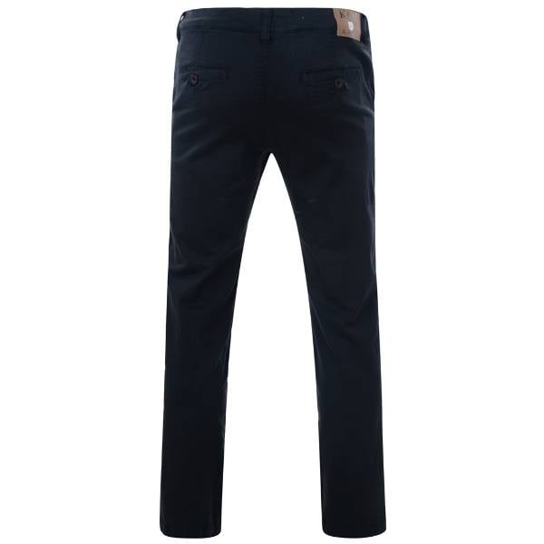KAM Grande Taille Stretch Chino Pantelon Navy