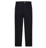 KAM Grande Taille Stretch Chino Pantelon Noir