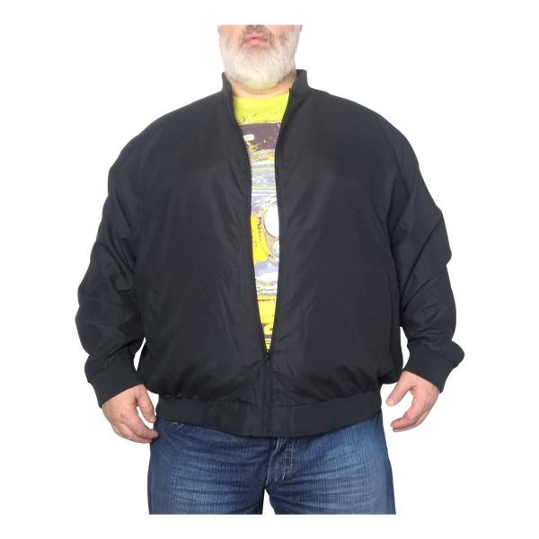 Espionage Grande taille Veste d'été noire  2XL-8XL