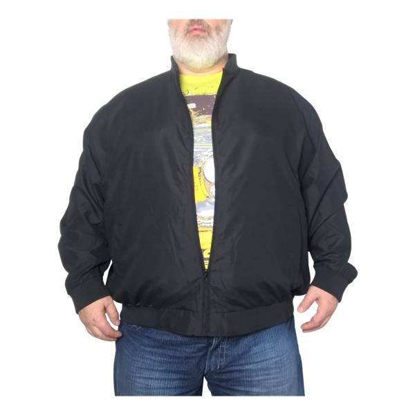 Espionage Grande taille Veste d'été noire  2XL-8XL