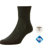 Diabetsokken Katoenen Diabetes Enkelsokken - Zwart