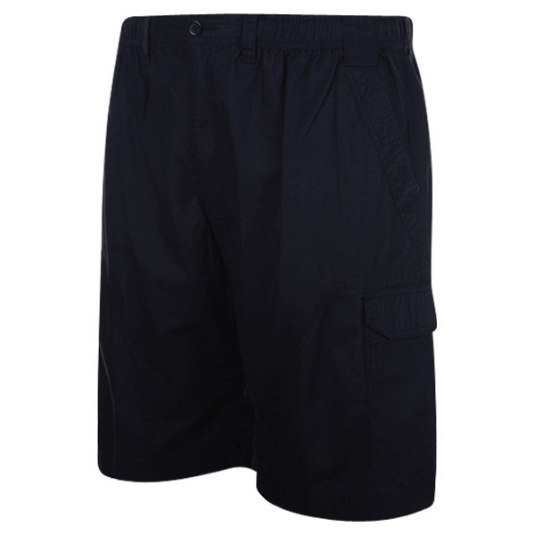 Espionage Grandes tailles Short Cargo Noir 2XL-8XL