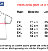 Hoodie grande taille bleue 2XL-6XL