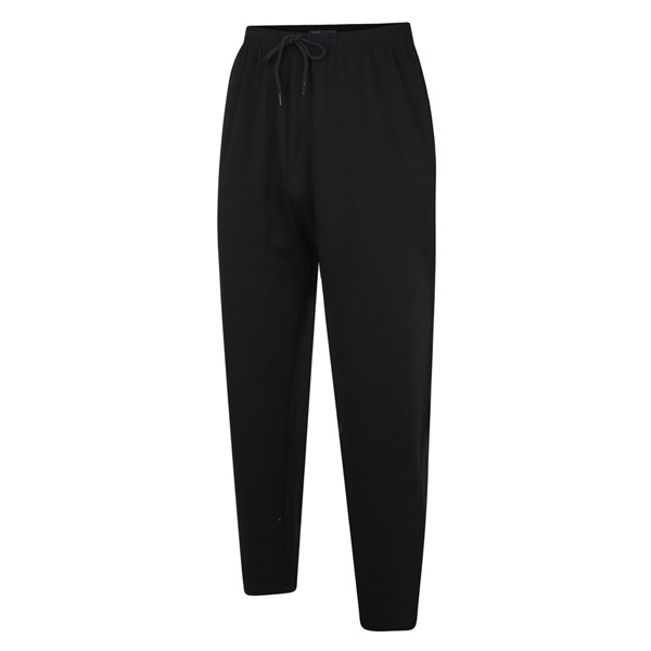 KAM Grande taille pantalon de jogging Noir 10XL-12XL