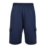 KAM Grande Taille Short de jogging Navy 10XL-12XL