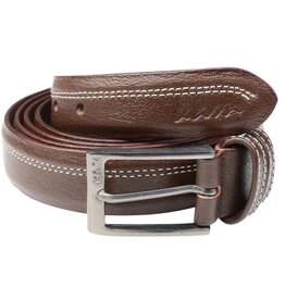 KAM Grande taille Ceinture marron