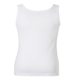 Espionage T017 Grote maten Witte Tank Top