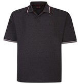 Espionage Grande taille Polo Charcoal 2XL-8XL