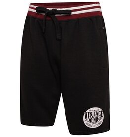 KAM Grote maten Zwarte Jog Shorts