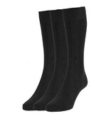 Diabetsokken Grande Taille Chaussettes en Coton - Noir - EU maat 48 - 53