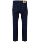 KAM Grande Taille Stretch Jeans Indigo 62"-64"