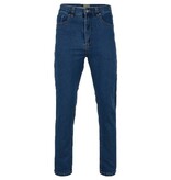 KAM Grande Taille Stretch Jeans Bleu 62"-64"