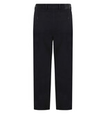 KAM Grande Taille Stretch Pantalon Chino Noir 62"-70"