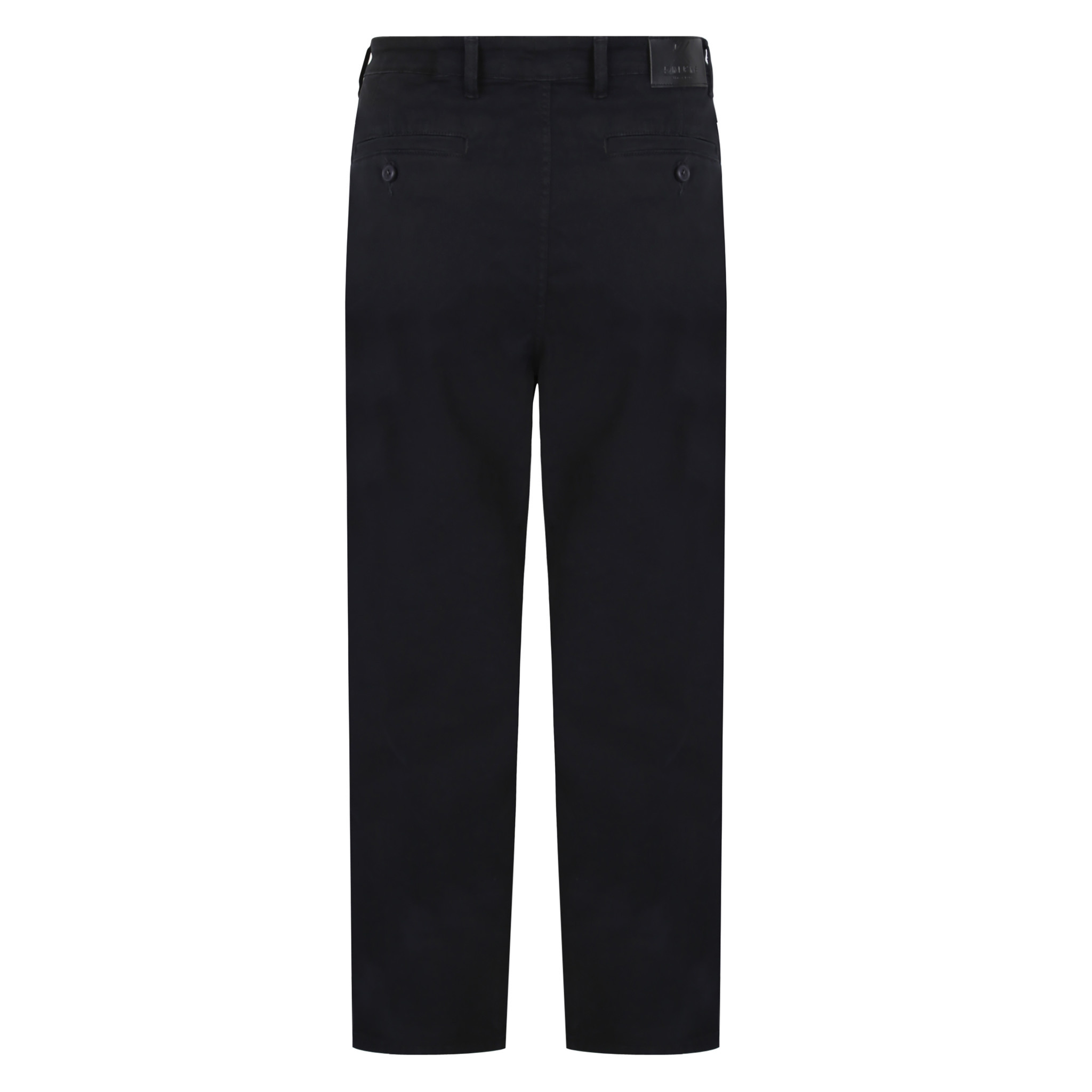 KAM Grande Taille Stretch Pantalon Chino Noir 62"-70"