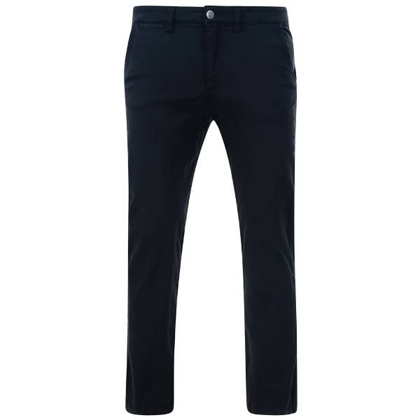 KAM Grande Taille Stretch Pantalon Chino Navy  62"-70"