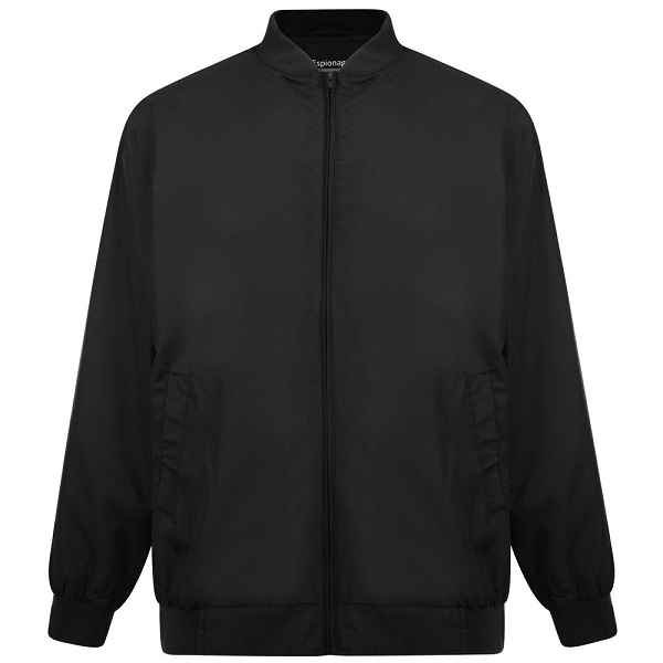 Espionage Grande taille Veste d'été noire  2XL-8XL