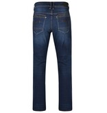 KAM Grote maten Blauwe  Stretch Jeans Used Effect