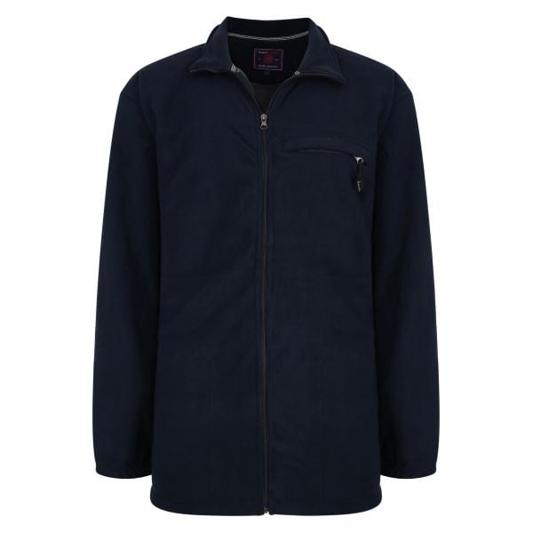 Veste Polaire Matelassée Navy Grande Taille Veste d'hiver 2XL-8XL
