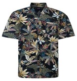 Grote maten Jungle  Print Overhemd 2XL-8XL