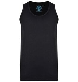 KAM Grote maten Zwarte Tank Top