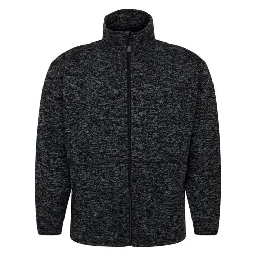 Espionage  Grote maten Charcoal Micro Fleece Vest  2XL-8XL