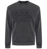 KAM Grote maten Zwarte  Sweater  2XL-8XL