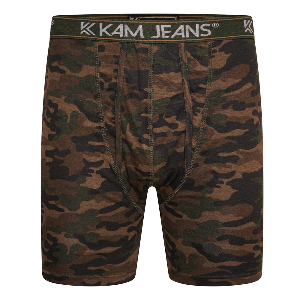 KAM Grote maten Camouflage Boxershorts (2-pack) 2XL-8XL