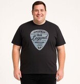 Espionage Grote maten Z wart T-shirt "Music Legend"  2XL-8XL
