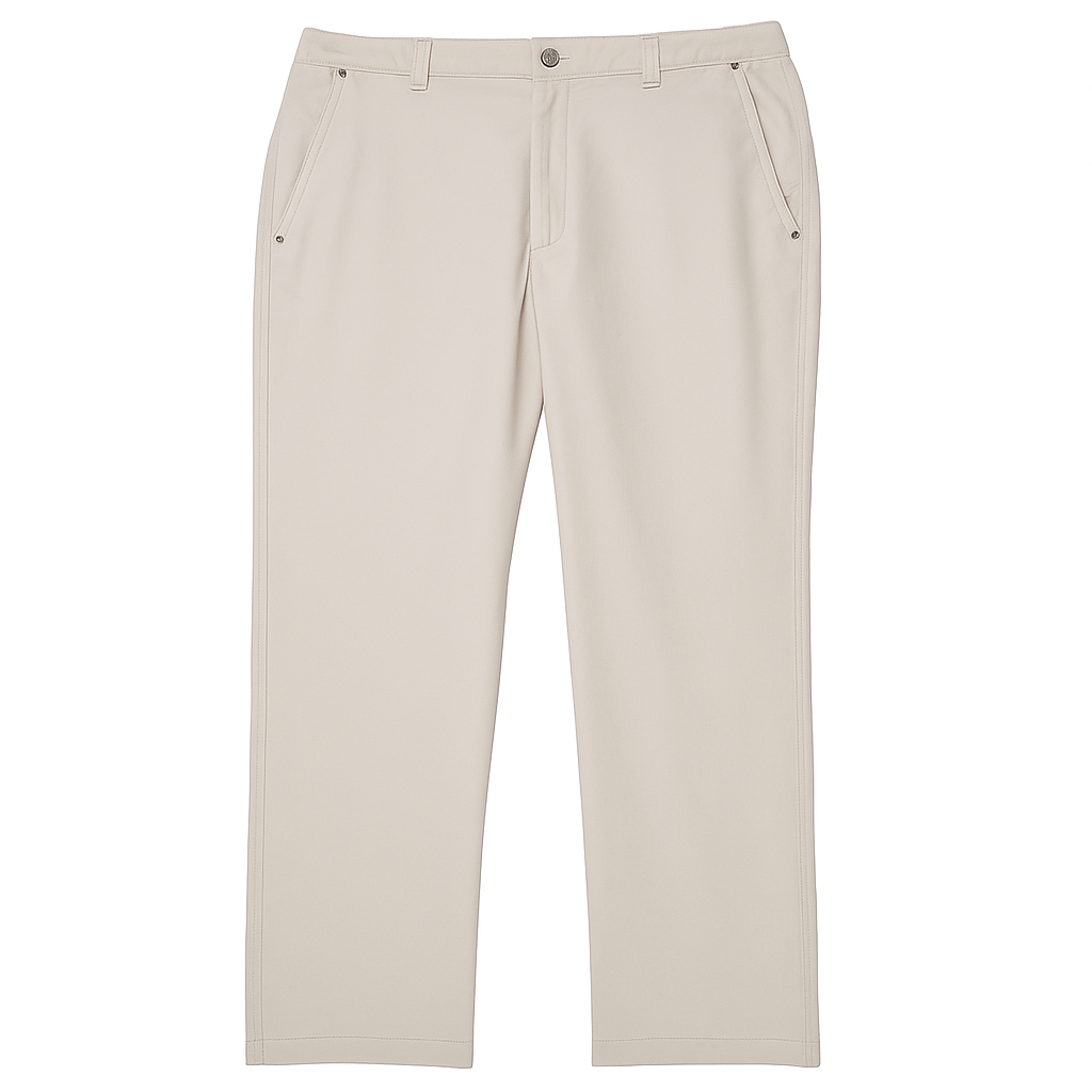 JeansXL Grote maten Crème Zomerbroek