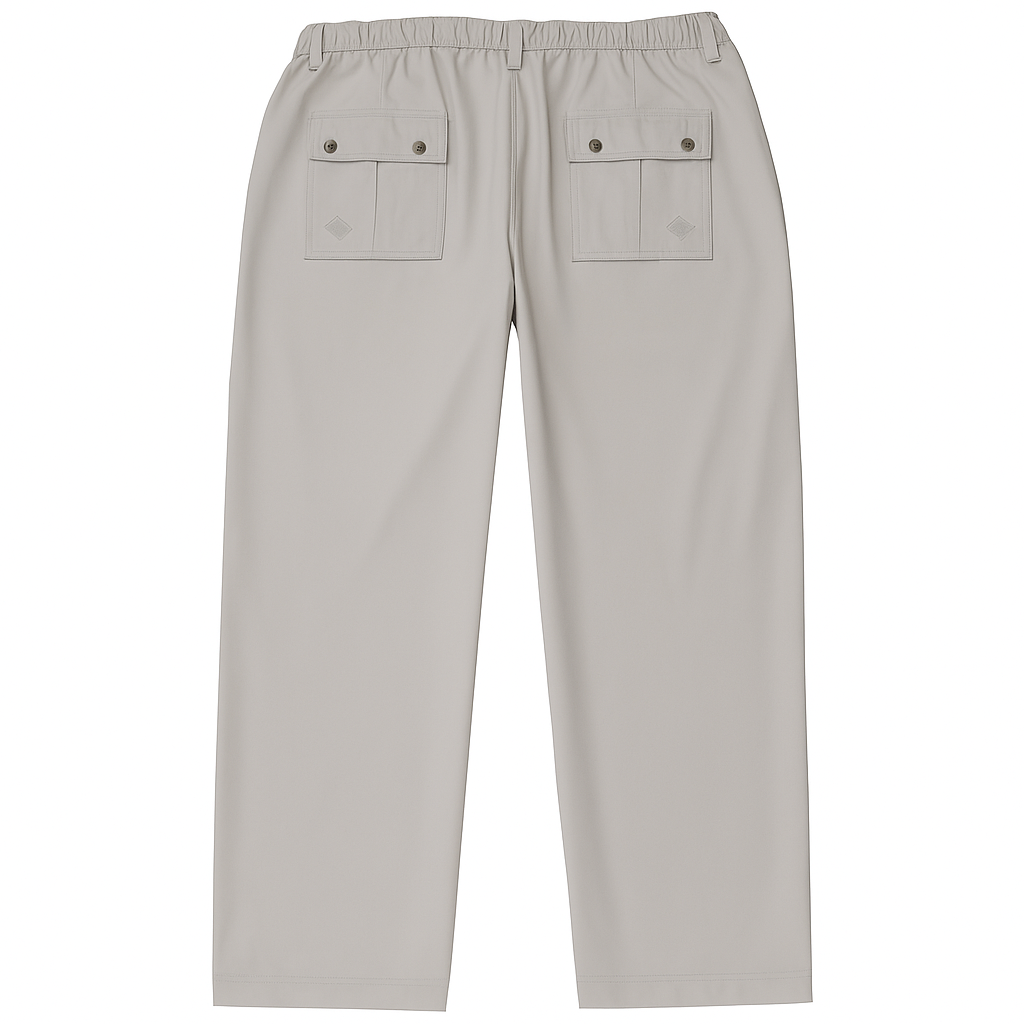 JeansXL Pantalon d'été crème grande taille
