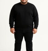 Espionage Sweat-shirt Noir de grandes tailles 2XL-8XL