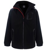 KAM Grote maten Zwart  Softshell Jack 2XL-8XL