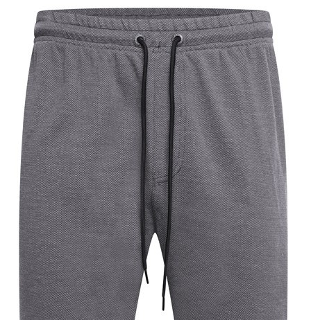 KAM Grote maten Charcoal Textured Interlock Joggingsbroek 2XL-8XL