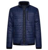 KAM Grote maten Navy lichtgewicht Puffer Jacket 2XL-8XL
