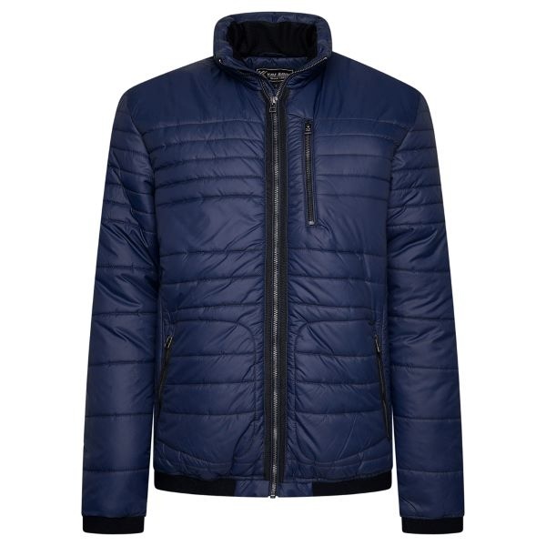 Grote maten Navy lichtgewicht Puffer Jacket 2XL-8XL
