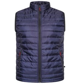KAM Grote maten Navy  lichtgewicht Puffer Bodywarmer