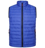 KAM Doudoune sans manches légère homme grande taille bleu royal 2XL-8XL