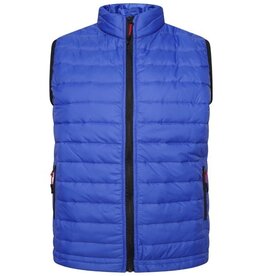 KAM Doudoune sans manches légère homme grande taille bleu royal