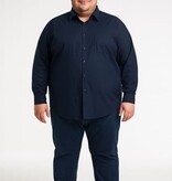 Espionage Grote maten Navy Blue Klassiek Overhemd 2XL-8XL