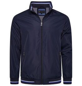 KAM Grote maten Navy  Premium Zomer Harringtonjas