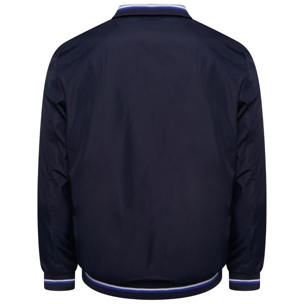 KAM Grote maten Navy  Premium Zomer Harringtonjas  2XL-8XL
