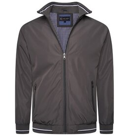 KAM Grote maten Charcoal Premium Zomer Harringtonjas