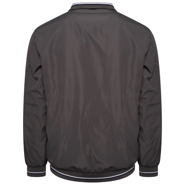 KAM Grote maten Charcoal Premium Zomer Harringtonjas 2XL-8XL