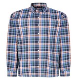 Espionage Grote maten Geruit overhemd Langemouw 2XL-8XL