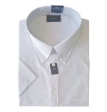 Kingsize Brand SS900 Grote maten Wit Overhemd (korte mouw)