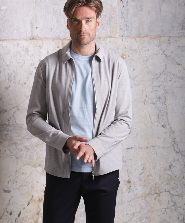 MARCO PESCAROLO M.PESCAROLO S160 VIRGIN WOOL AVI JACKET GREY