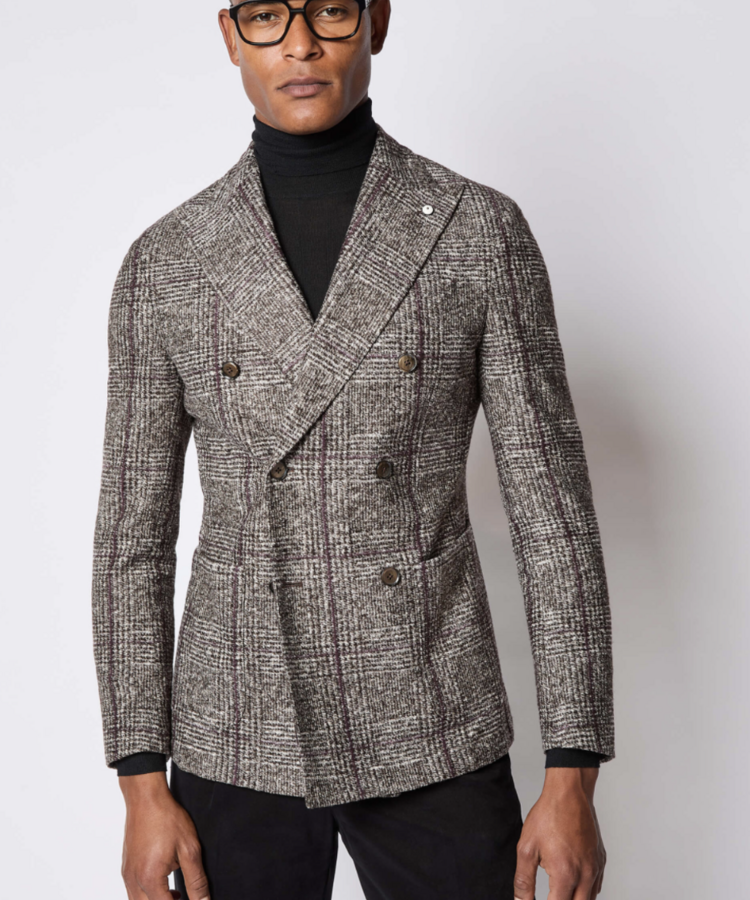 LBM 1911 LBM TOM FLY JACKET WOOL DB GREY