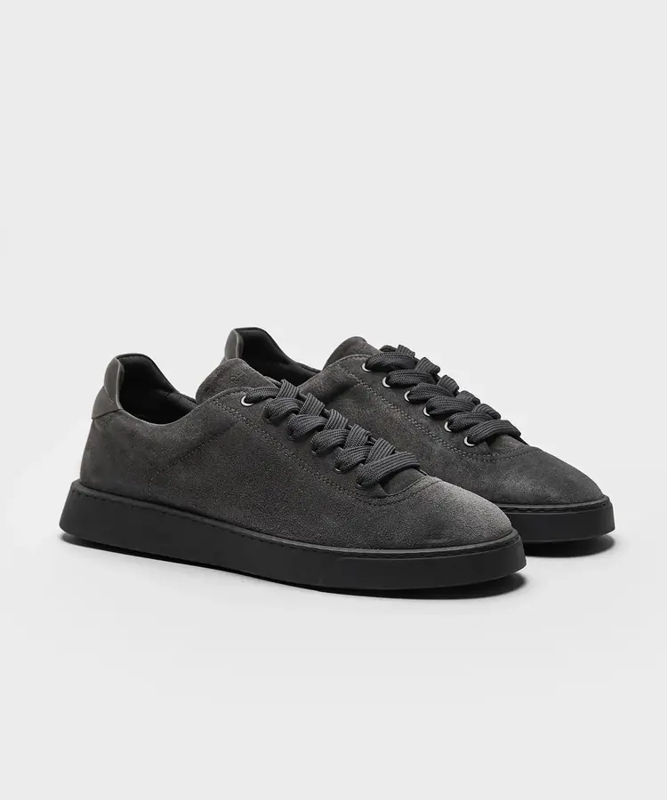 REFERENC REFERENC THE CASSETTA SNEAKER DARK GREY SUEDE