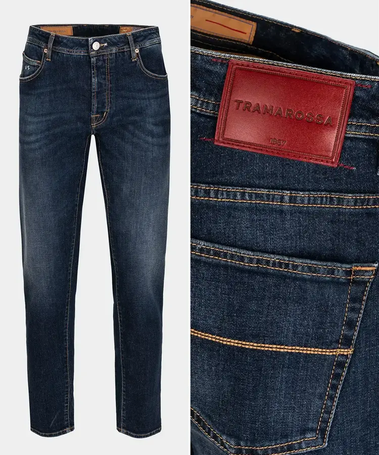 TRAMAROSSA TRAMAROSSA MICHELANGELO CASHMERE DENIM